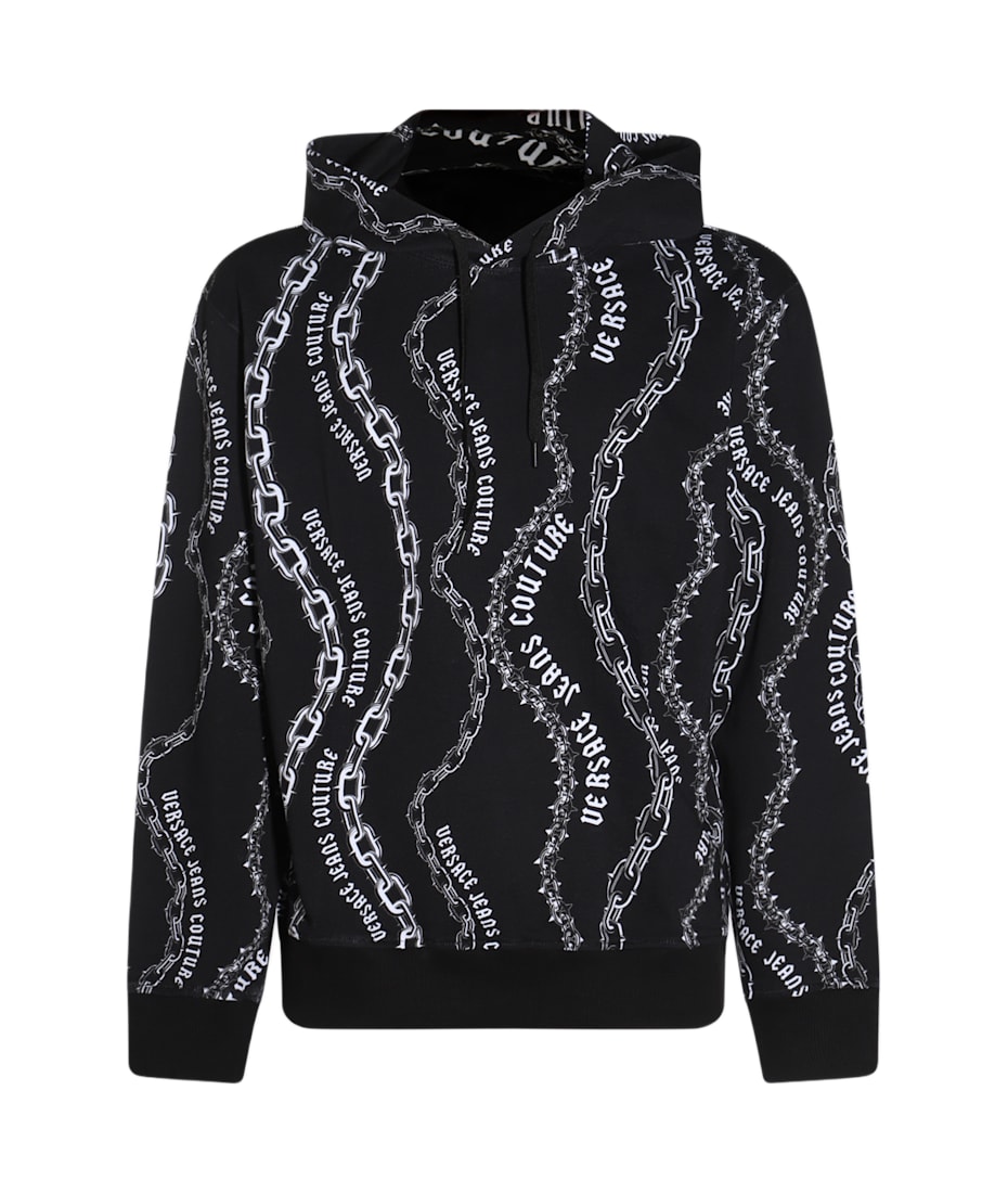 【関税&送料込】Versace Jeans Black Cotton Sweatshirt 71EGu6PcXRL.jpg
