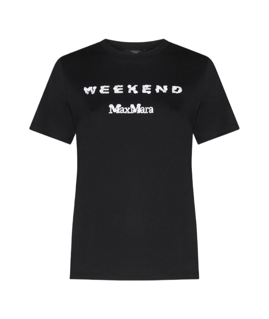 Weekend Max Mara Talento Logo Cotton T shirt italist ALWAYS
