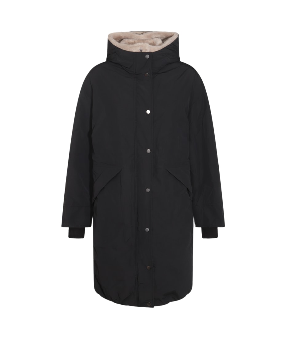 若者の大愛商品 Brunello Cucinelli Black Down Jacket | italist 小物