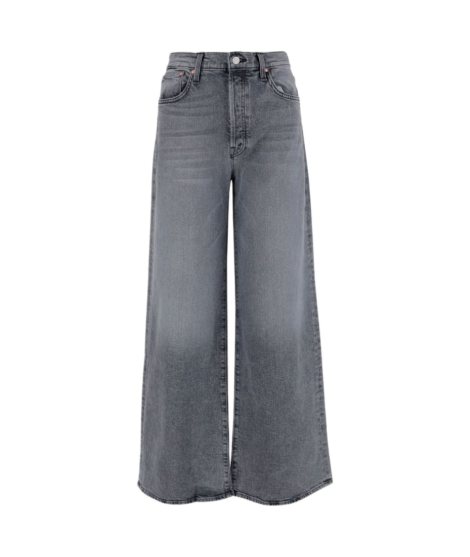Italist Mother Jeans Grey Mother Stretch Cotton Jeans Italist