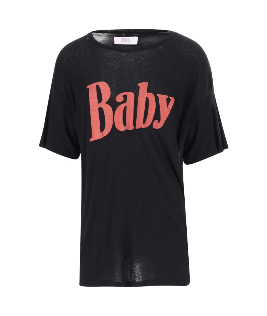 ERL Cotton T-shirt With Graphic Print | italist