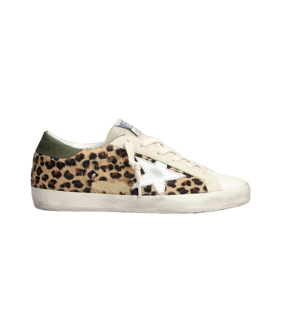 新しい Golden Goose Super-star Classic With List Horsy Upper Fabric 靴