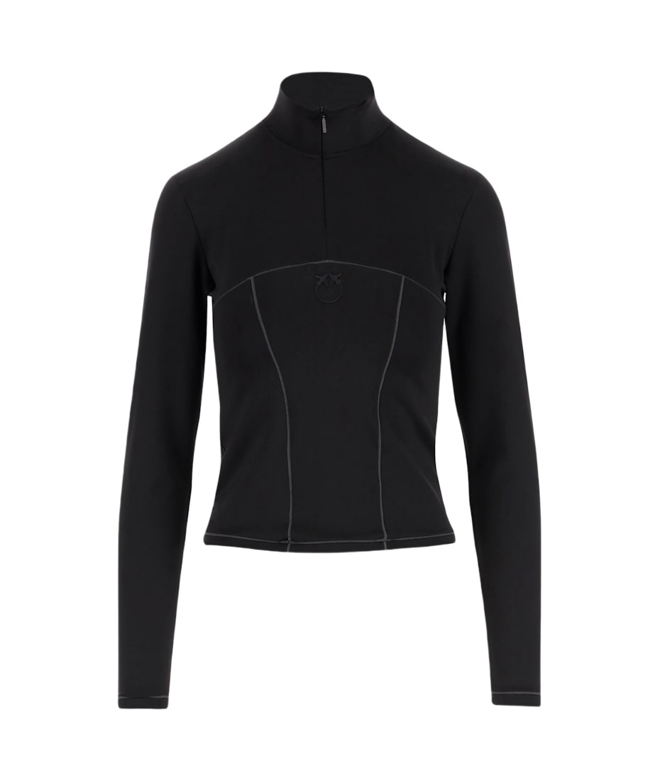 Pinko Stretch Nylon Jersey With Logo | italist