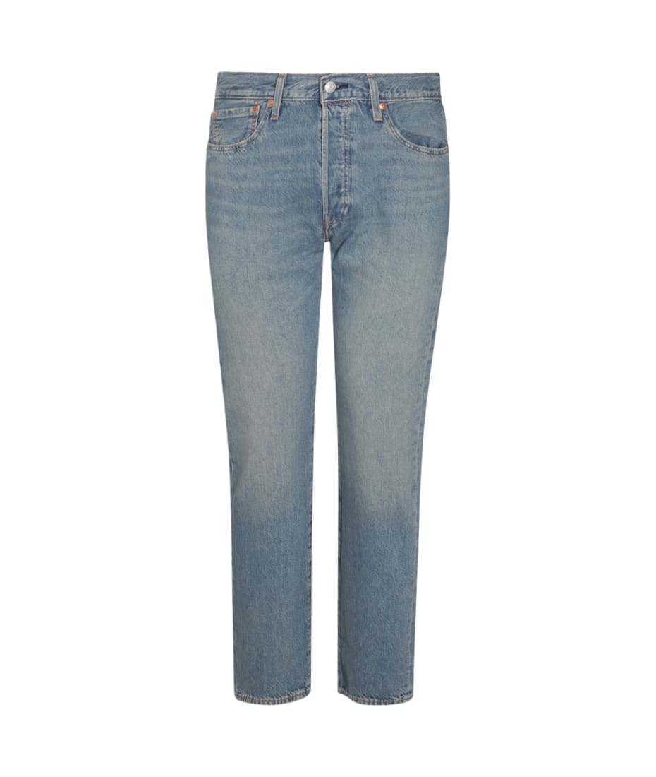 【送料&関税込】Levi's Blue Cotton Denim Jeans Levi's Blue Cotton Denim Jeans | italist
