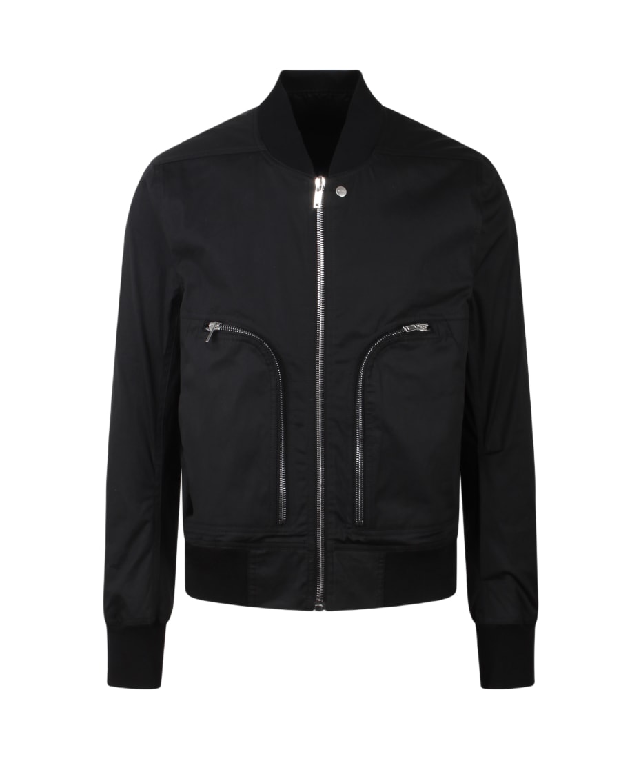 【関税&送料込】Rick Owens Bauhaus Flight Virgin Wool Bomber Rick Owens Bauhaus Flight Jacket | italist