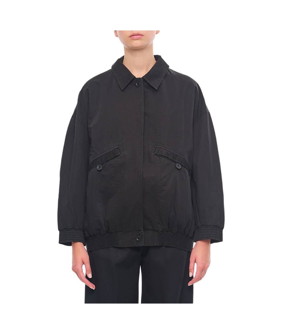 CASEY CASEY 2024／25AW MAMO BLOUSON-SAT MAMO BLOUSON - SAT - BLACK – Casey Casey