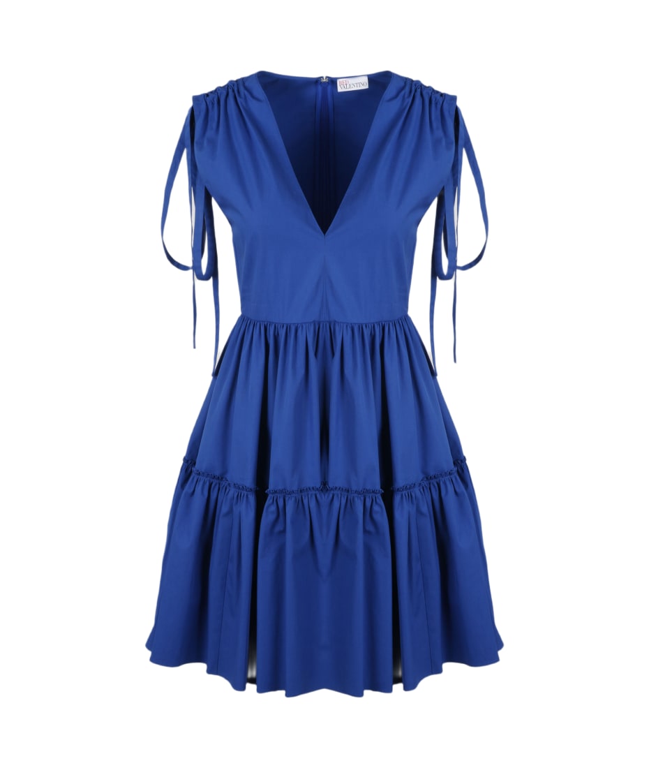 RED Valentino Popeline Dress With Bow | italist