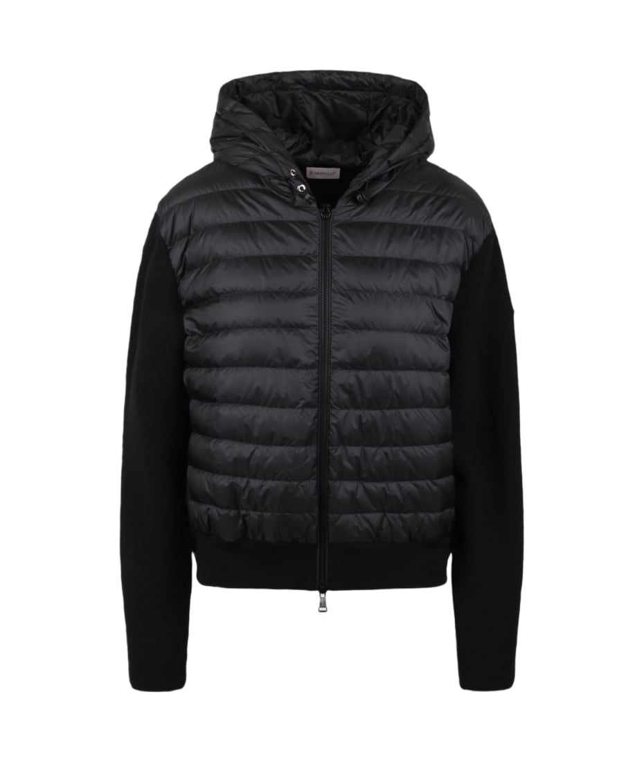 ジャケット MONCLER Quilted jackets Moncler Quilted Hooded Down Jacket | italist