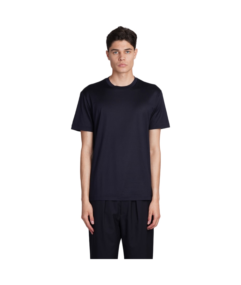 Tシャツ・カットソー GIORGIO ARMANI Giorgio Armani Silk T-shirt Giorgio Armani Men's Silk-Cotton Crew T-Shirt | Neiman Marcus