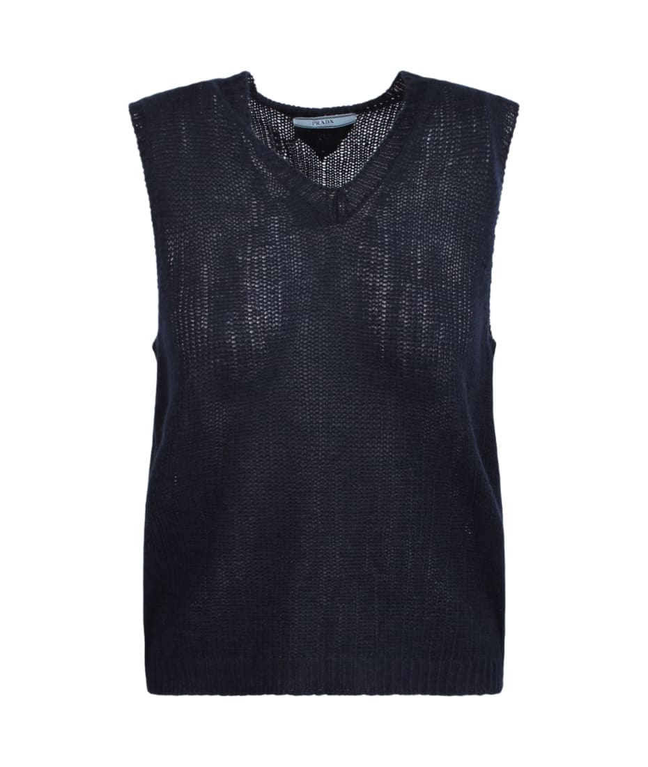 PRADA 15ss vネック ニット 深水光太 PRADA 15ss geometric knit - メルカリ