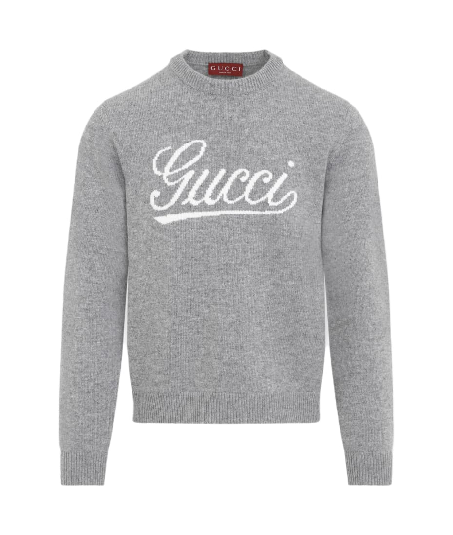 Black gucci crewneck top