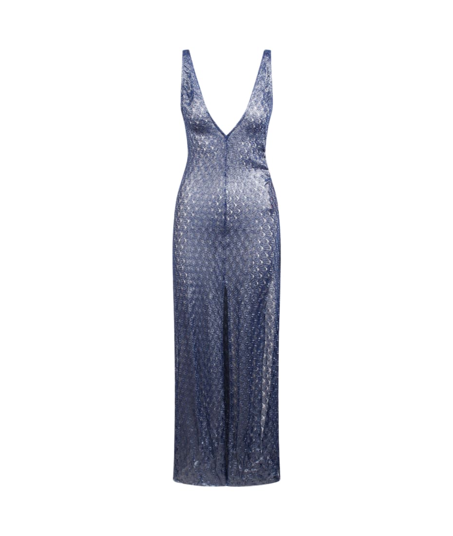 Missoni Crochet-knit Lurex Maxi Dress | italist