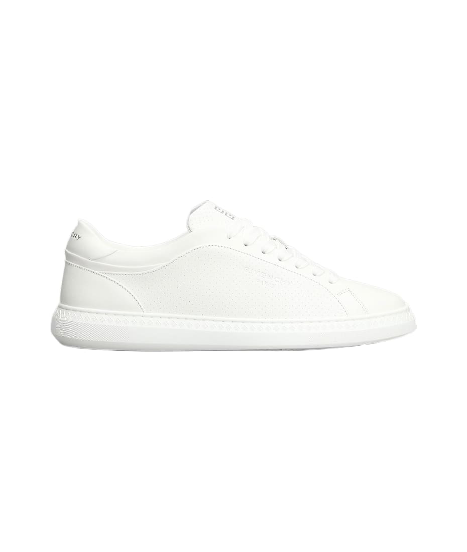 Givenchy G Set Low Sneakers In White Leather | italist