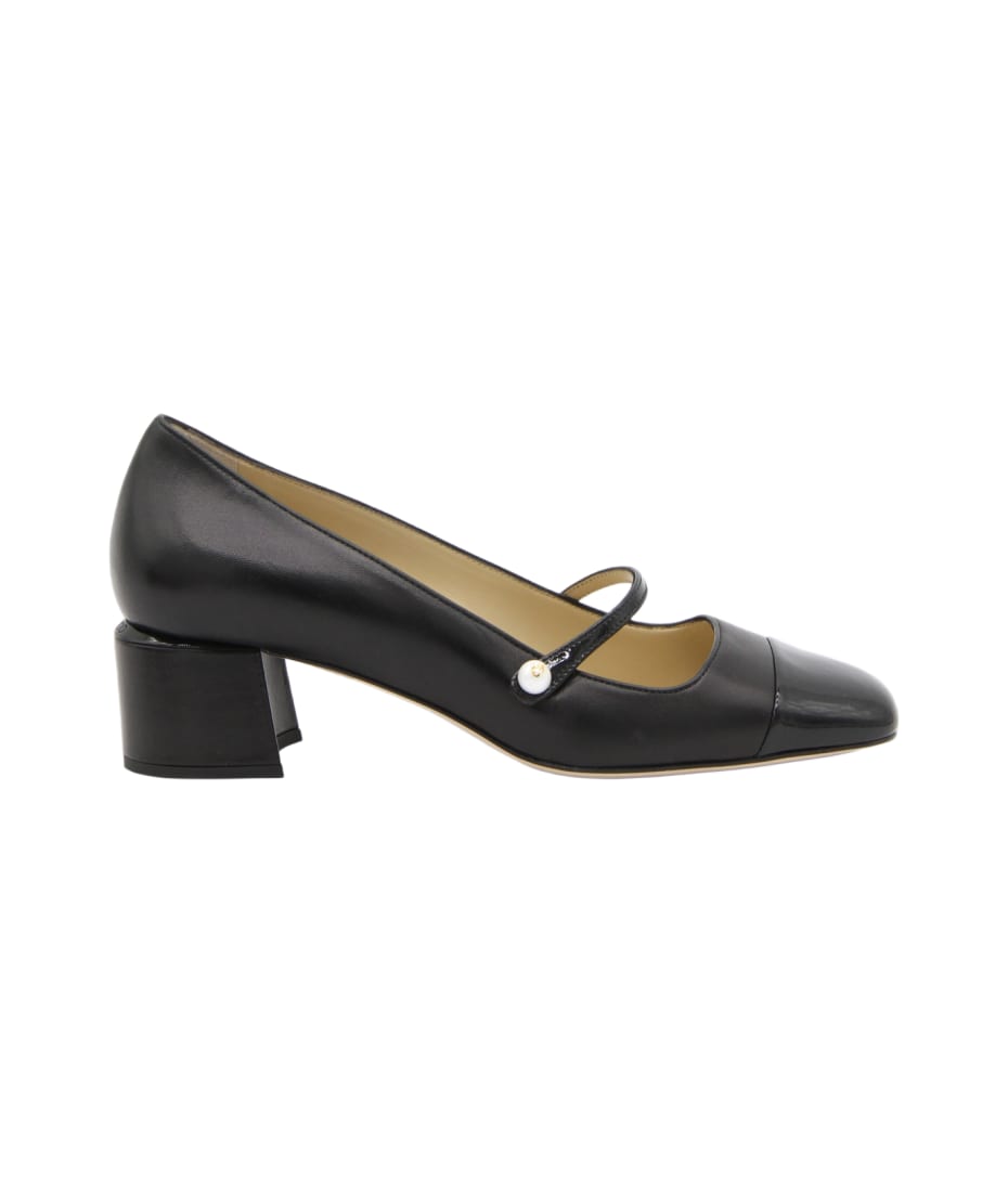 Jimmy Choo Black Leather Elisa Pumps | italist