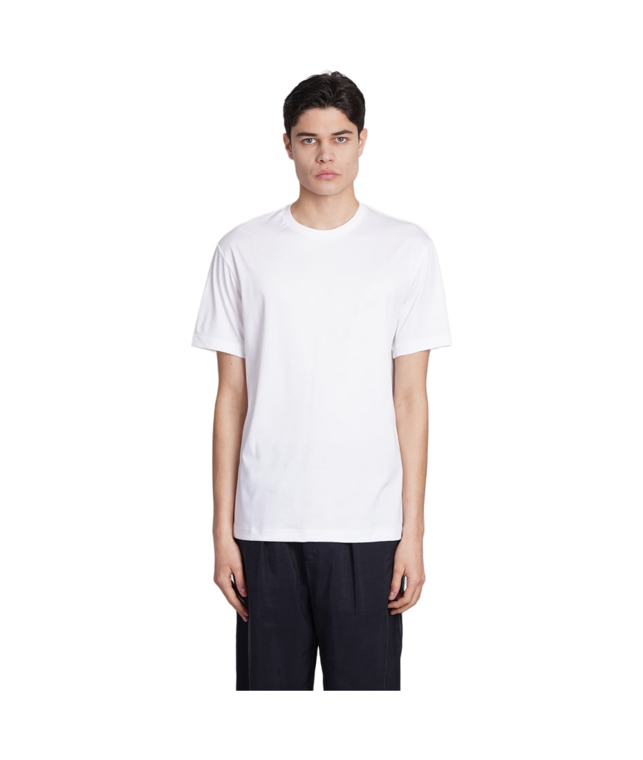Giorgio Armani T-shirt In White Cotton | italist