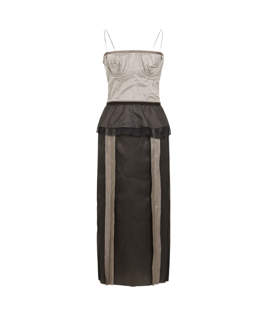 メゾン マルジェラ Maison Margiela Silk Midi Dress Maison Margiela Silk Midi Dress | italist