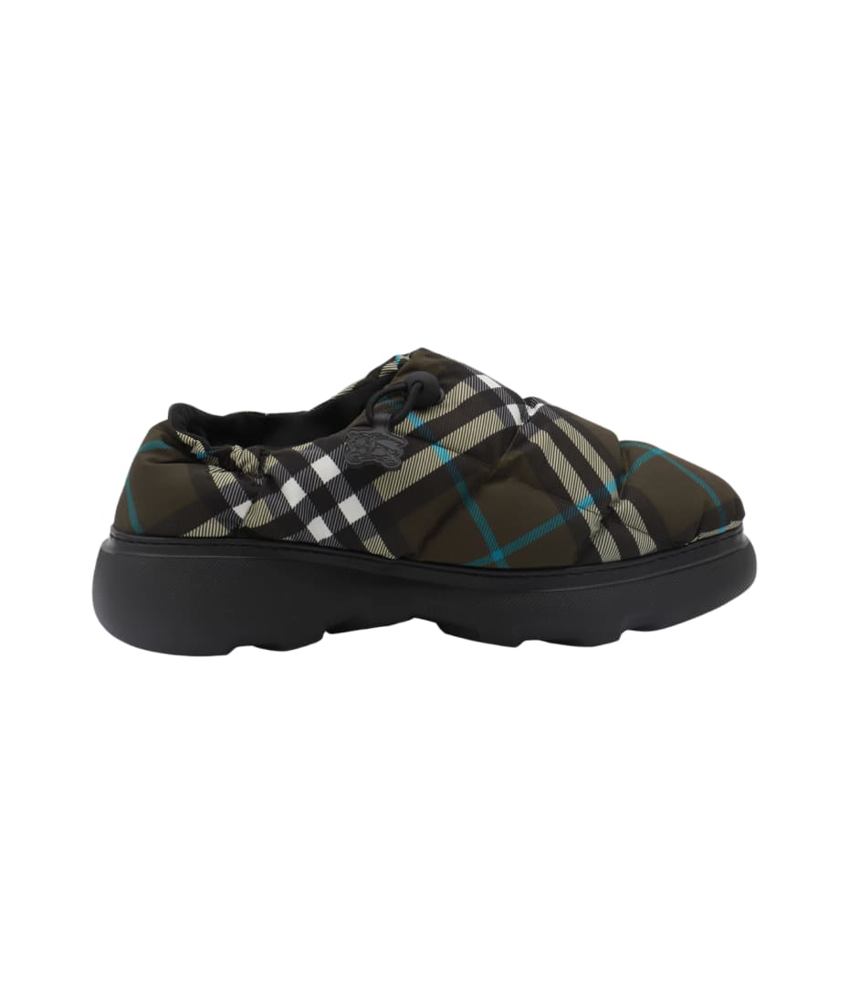 Burberry plaid boots online
