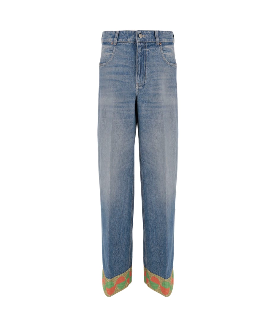 Valentino Cotton Denim Jeans | italist