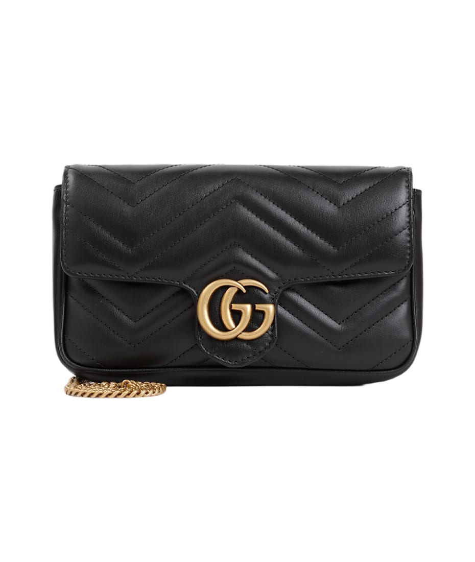 【送料&関税込】Gucci Gg Marmont Shoulder Bag Gucci - GG Marmont shoulder bag black - The Corner
