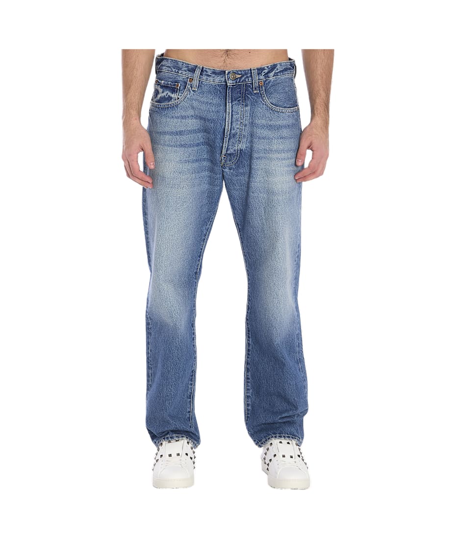 【関税&送料込み】Valentino Garavani Denim Trousers Valentino Garavani Denim Trousers | italist
