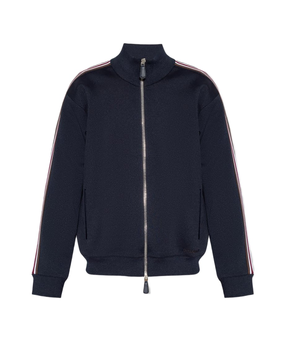 Burberry striped jacket clearance