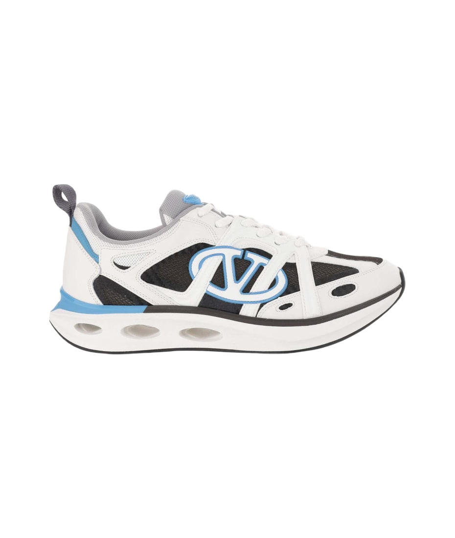 Valentino Garavani Vlogo Easyjog Low Top Sneaker In Calfskin