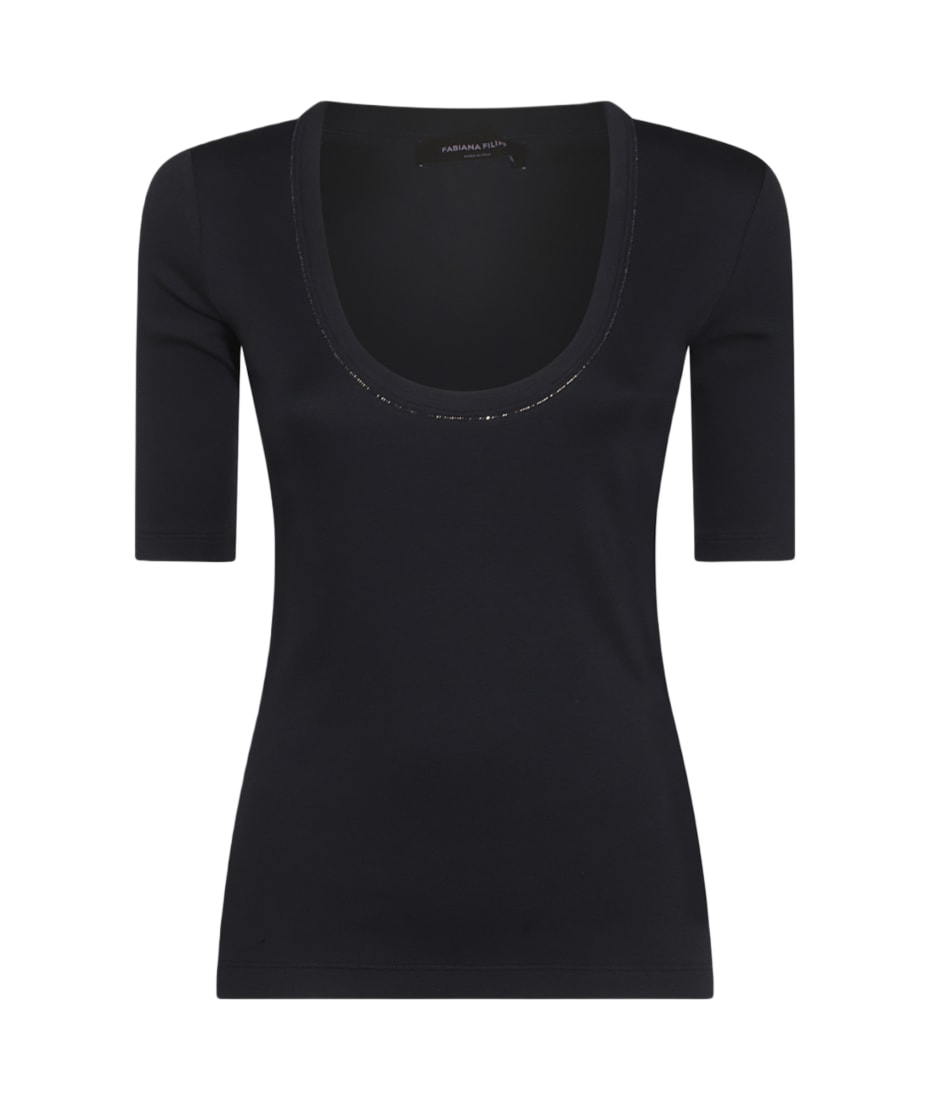Tシャツ・カットソー FABIANA FILIPPI Woman Polo Shirt Blue MAD265F020D510 5146 Whitson: Female Polo shirt Regatta Blue including Whitson's