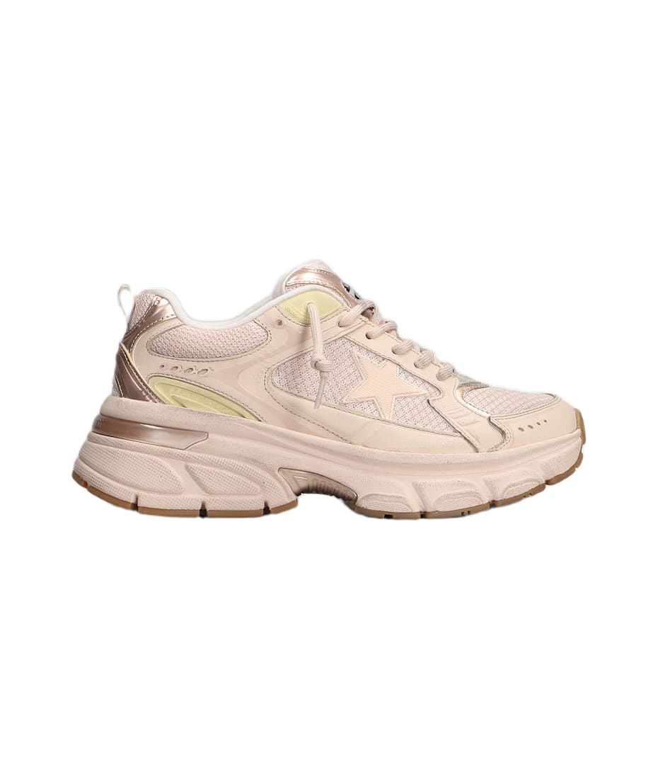 【送料&関税込】Golden Goose Lightstar Sneakers In Rose-pink Golden Goose Lightstar Sneakers In Rose-pink Leather And