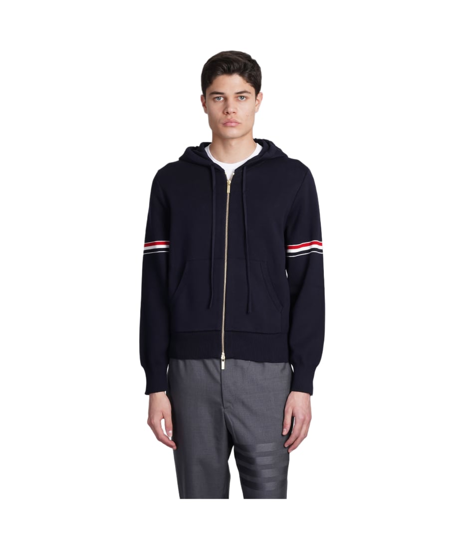 【送料&関税込】Thom Browne Contrasting Bands Hoodie Thom Browne Contrasting Bands Hoodie | italist