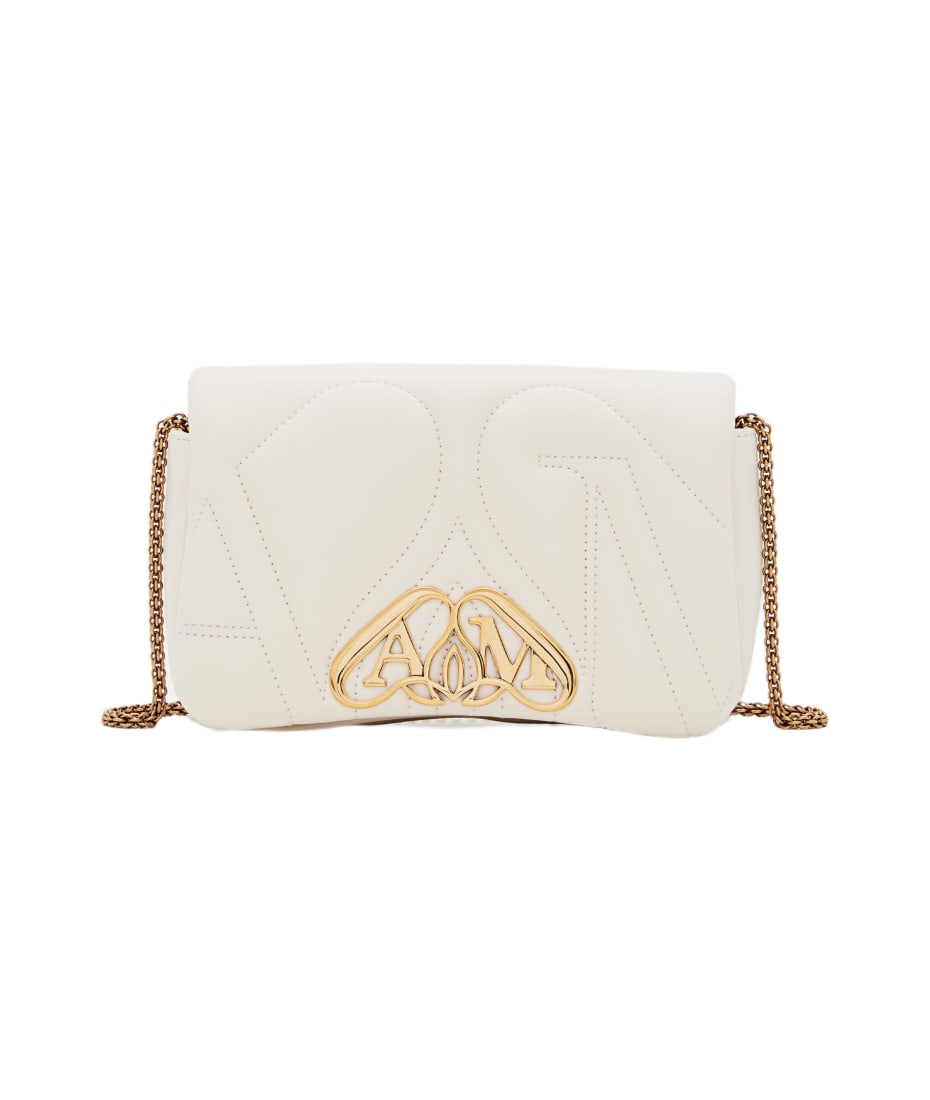 Alexander McQueen Mini Seal Leather Shoulder Bag | italist