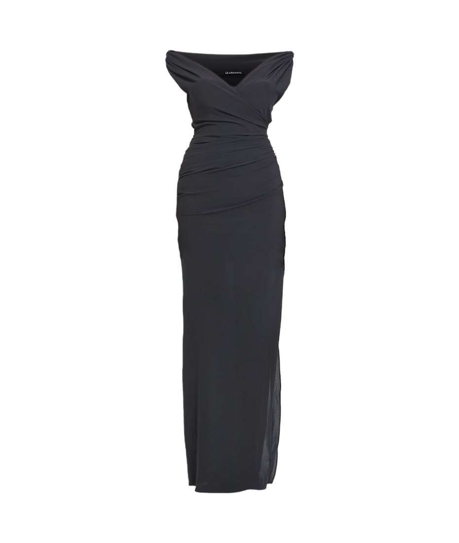【送料&関税込】Jacquemus Black Rita Long Dress Jacquemus Black Rita Long Dress | italist