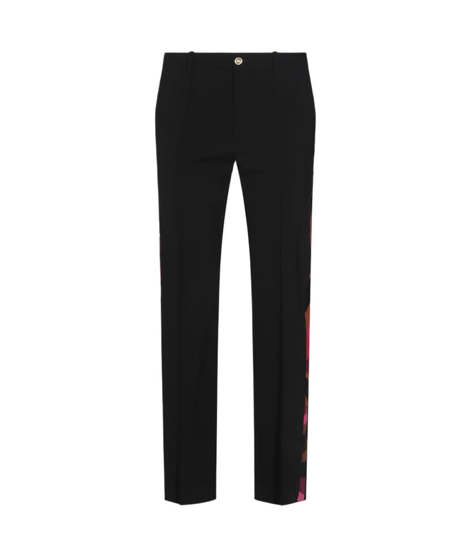 Pucci Black Wool Pants | italist