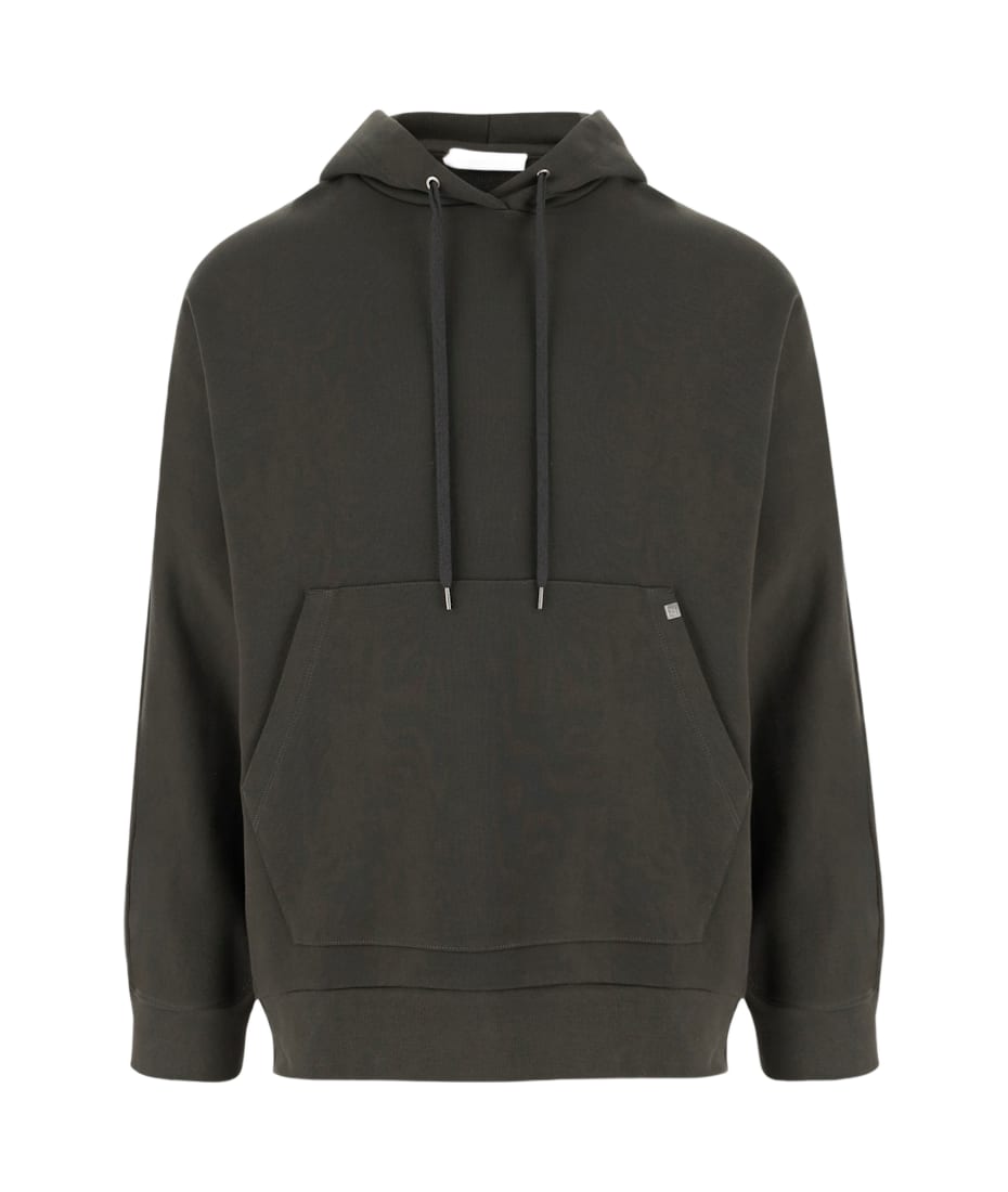 Helmut Lang Cotton Hoodie With Logo | italist