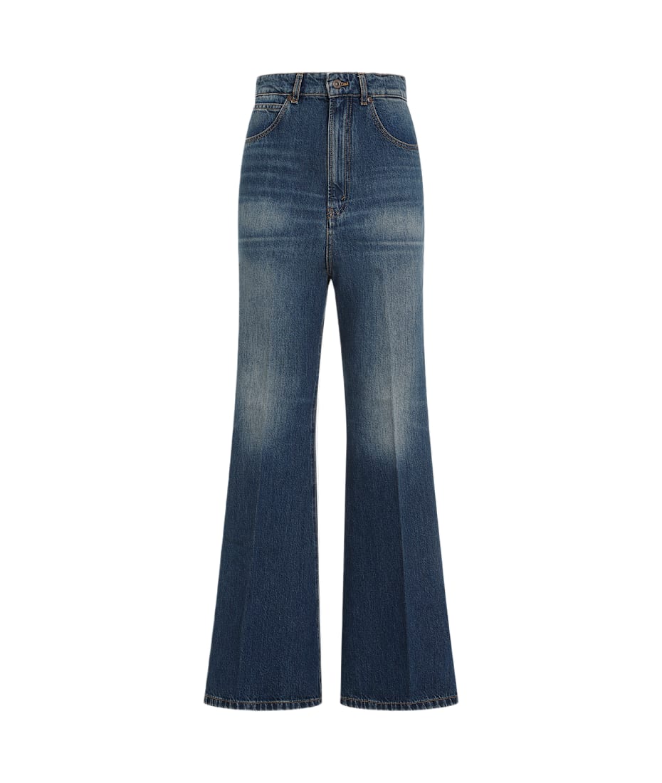 デニム・ジーパン Victoria Beckham FW24 (1324DJE005557A HEAVYVINTAGEINDIGO) Jeans – Victoria Beckham Inc