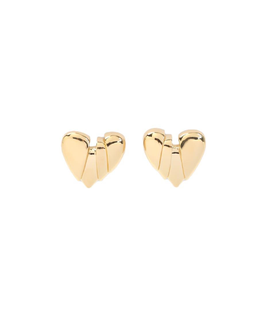 ピアス AMINA MUADDI HEARTBREAKER EARRINGS Heartbreaker earrings in gold - Amina Muaddi | Mytheresa