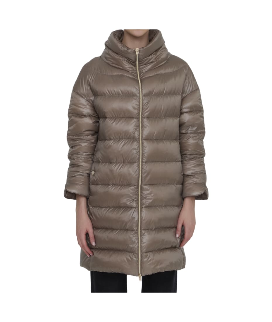 ダウンジャケット・コート HERNO::MATILDE DOWN JACKET:38[RESALE] Herno Matilde Down Jacket In Nylon | italist