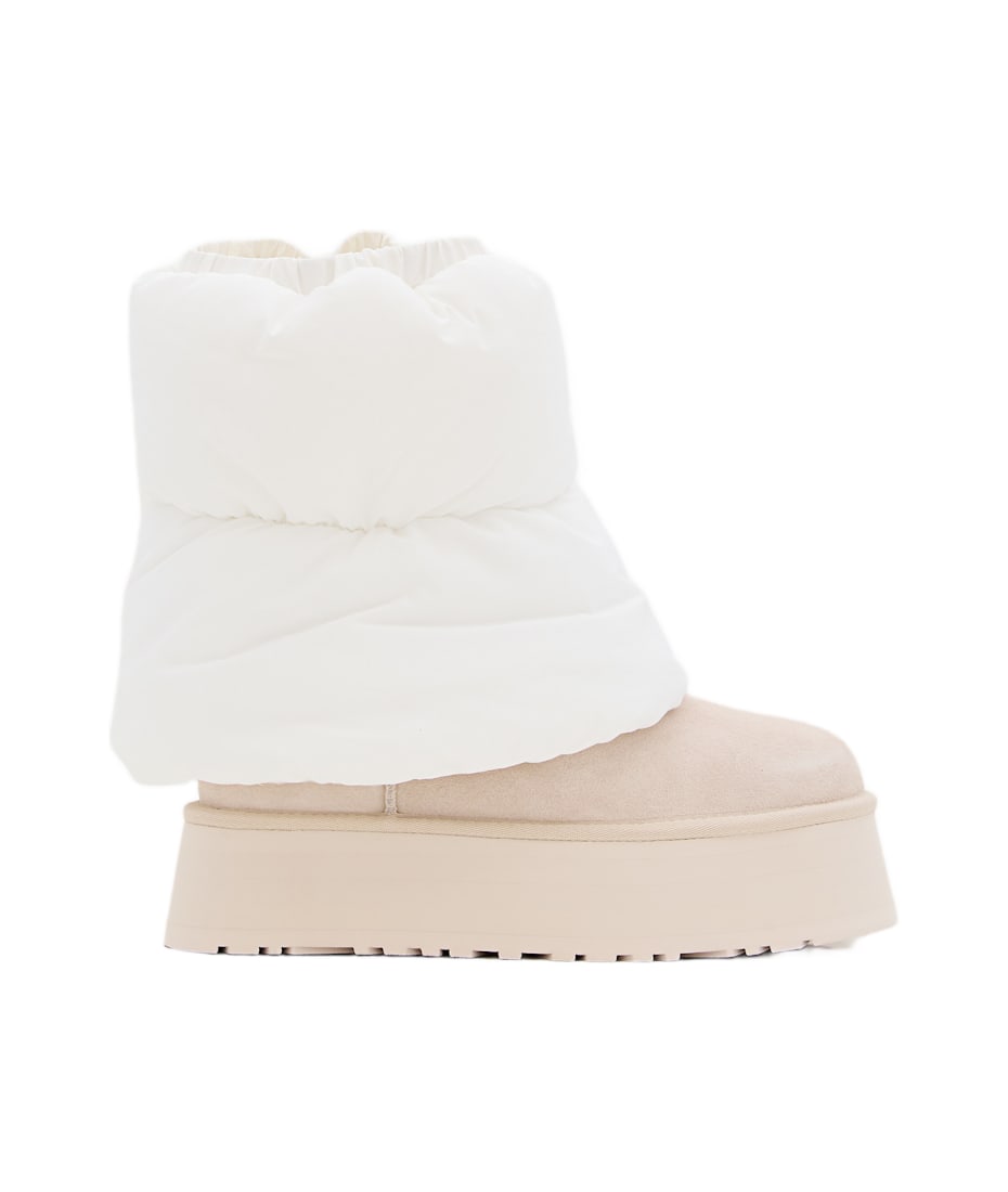 関税込☆UGG★UGG W Classic Mini Side Logo Boot★Matte White UGG Women's Classic Mini Side Logo II - FREE Shipping & FREE