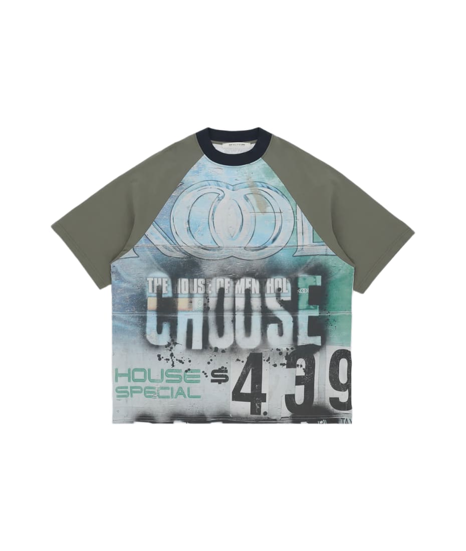 【1017 ALYX 9SM】oversize raglan T-shirt 1017 ALYX 9SM Short Sleeve Oversized Raglan T-shirt