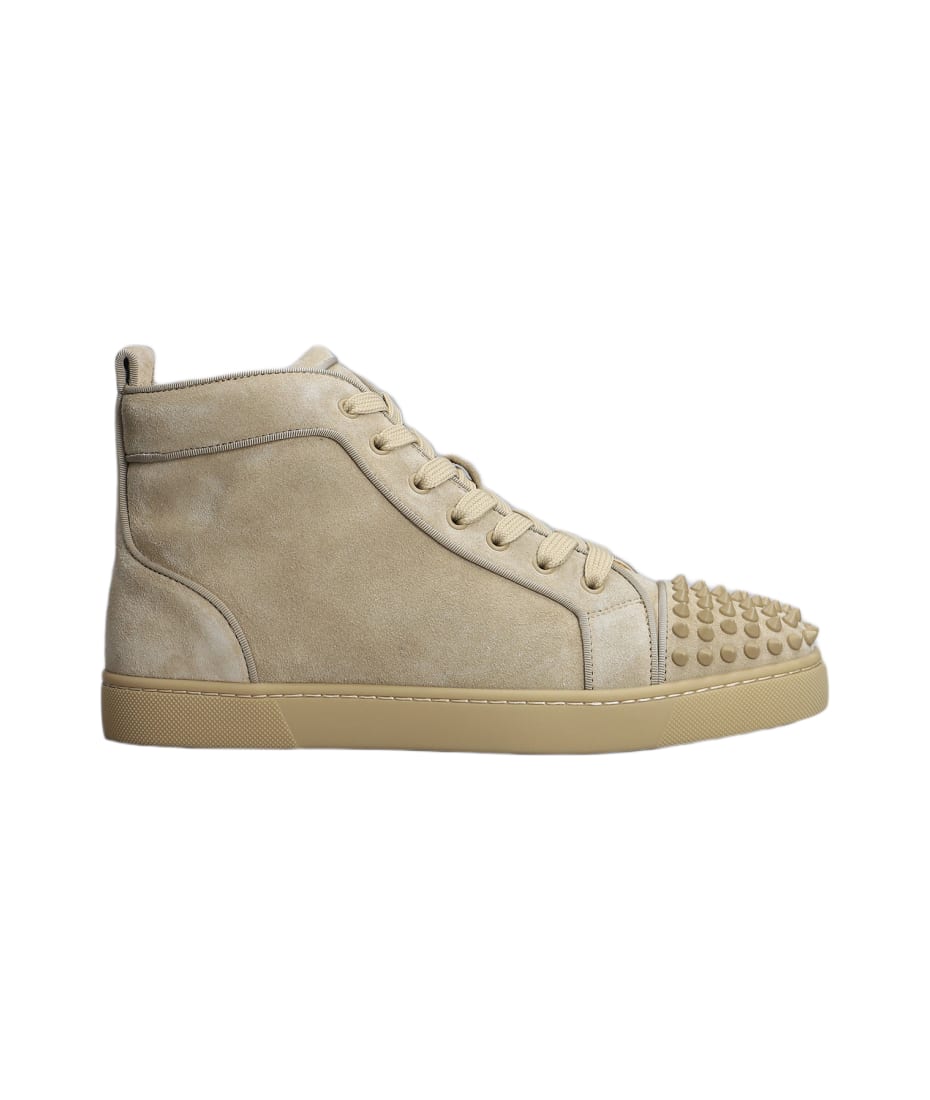 Christian Louboutin Beige Athletic Shoes for Women for sale