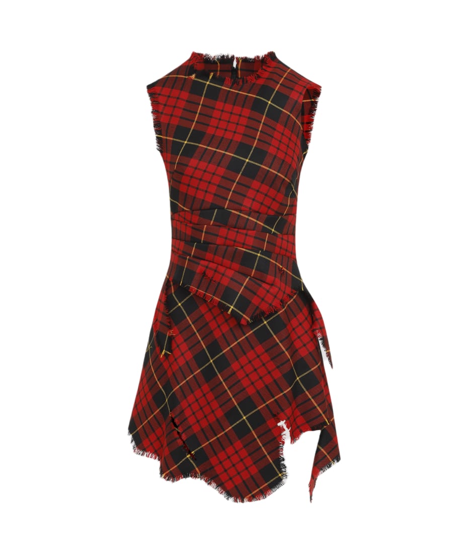 Alexander McQueen Wool Tartan Dress italist