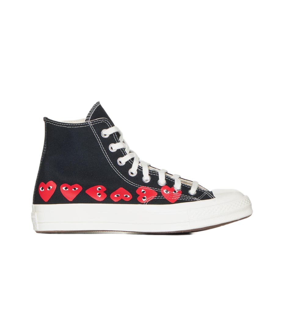Comme des garcons converse womens high top top