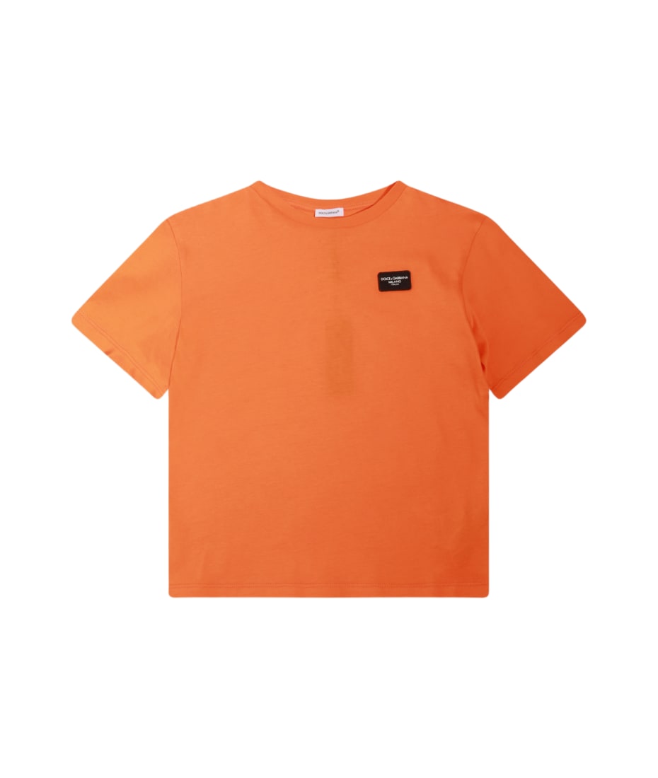 Polo ralph lauren рр m платее из стелящегося полиестера Orange Cotton T-shirt - Orange