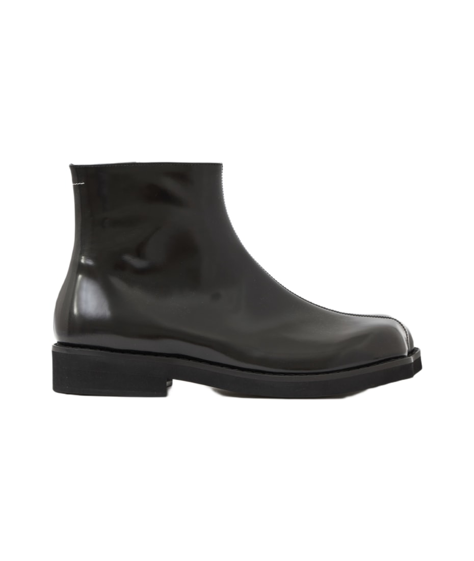 MM6 Maison Margiela Anatomic Ankle Boots | italist