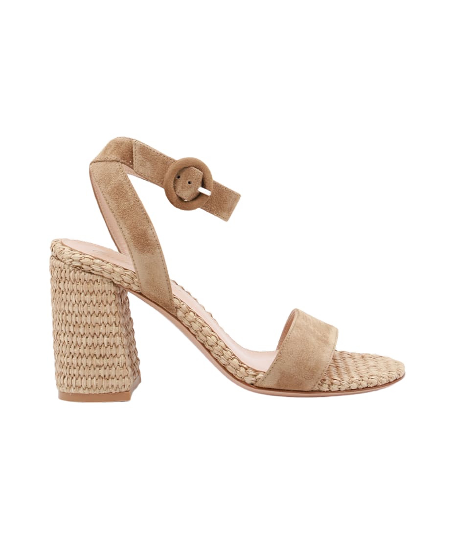 Gianvito Rossi Camel Sandals | italist