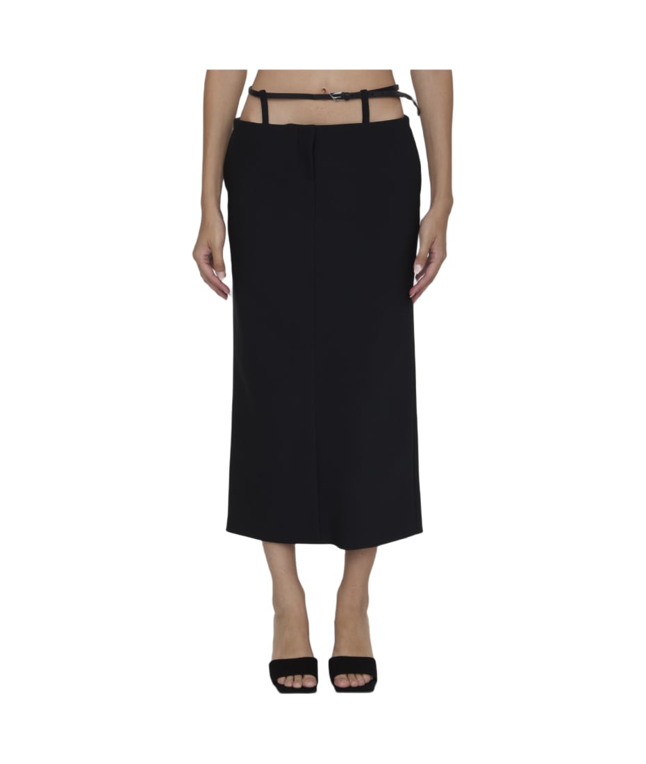 The Attico Midi Skirt | italist