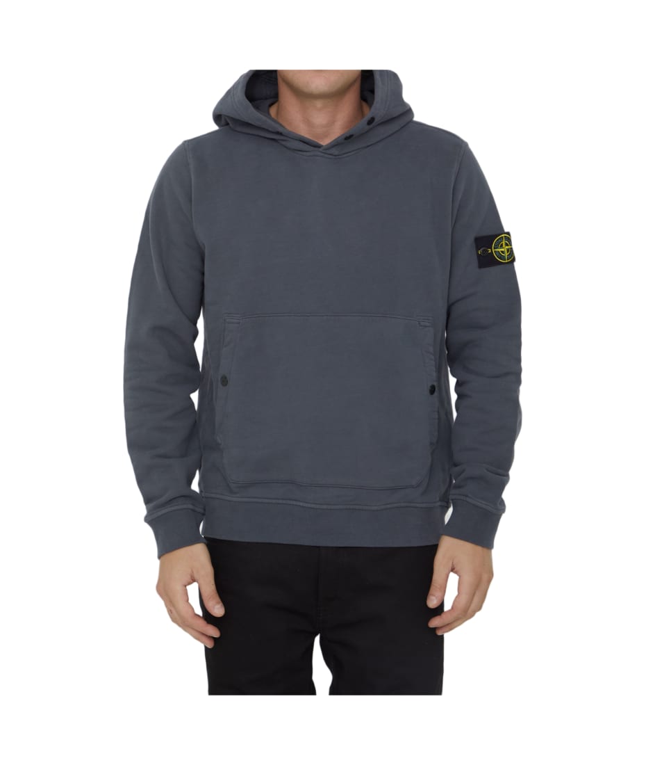 Stone island sales cotton hoodie