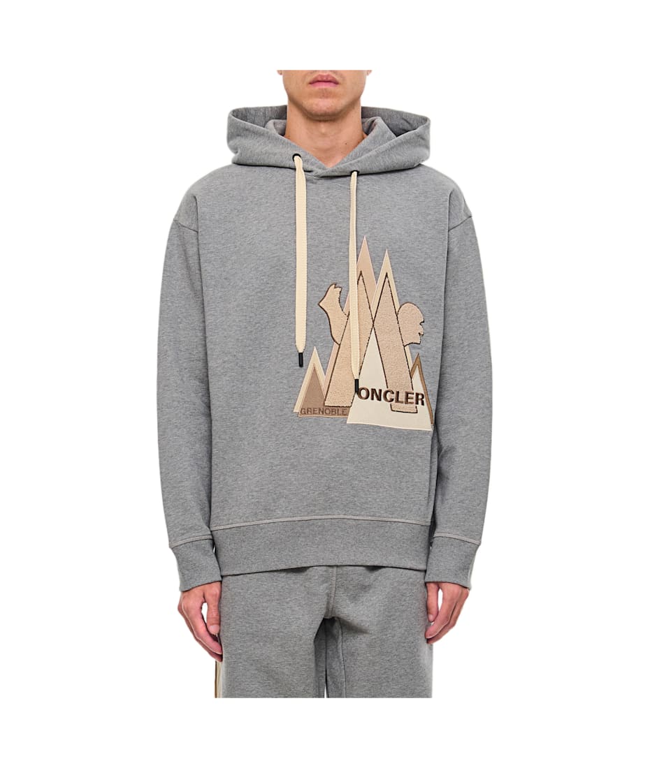 【MONCLER】GRENOBLE LOGO HOODIE Moncler - Grenoble Logo Hoodie | HBX - Globally Curated