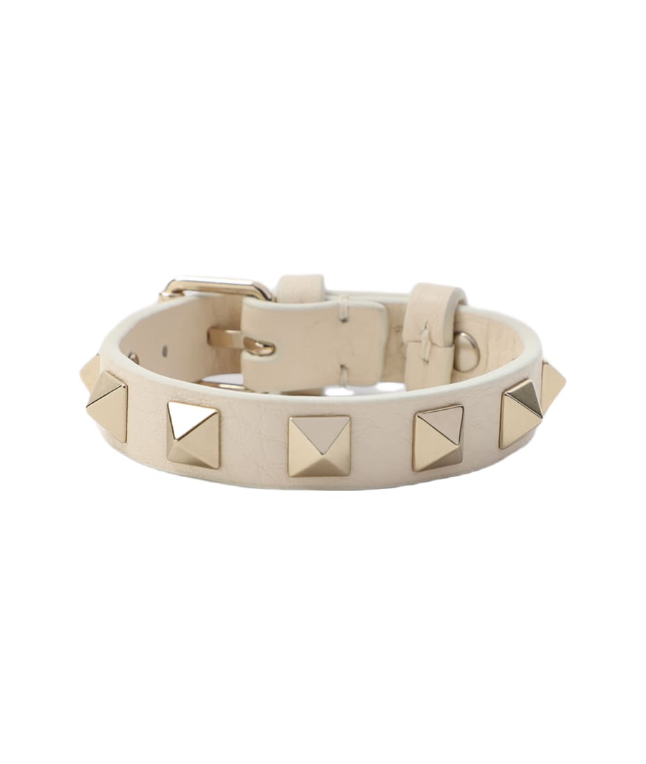 ブレスレット Valentino Garavani Ivory Pearls Coeur  Bracelet Coeur Royal Bracelet In Metal, Enamel And Beads for Woman in
