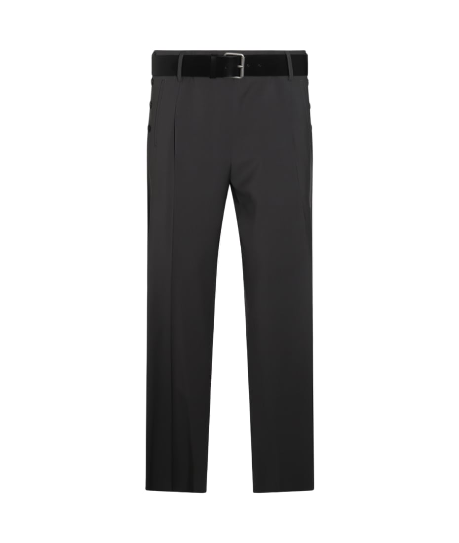 パンツ Moschino SS25 VIRGIN WOOL PANTS (03010517 0555) Moschino Grey Wool Pants | italist