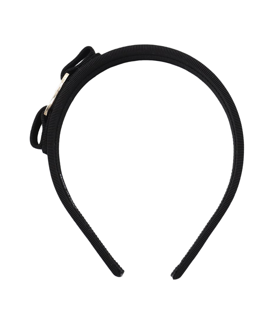 Ferragamo Black Cotton Hair Accessories | italist